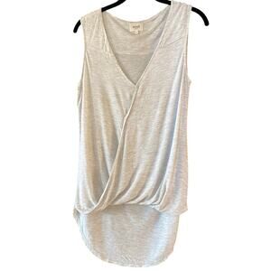 Seed Heritage Surplice Sleeveless Top Size Small